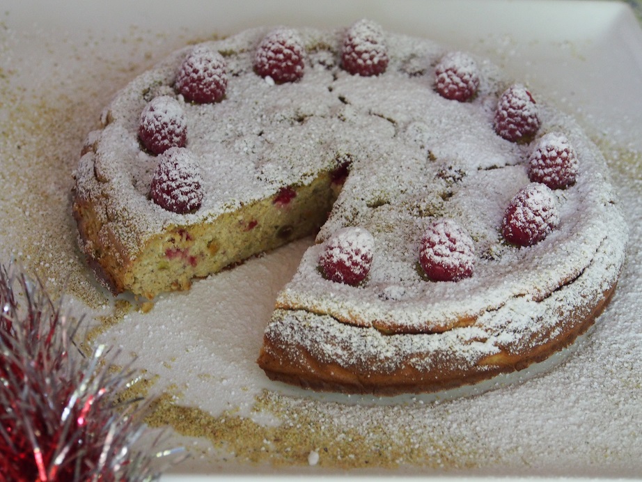 Christmas cheese cake